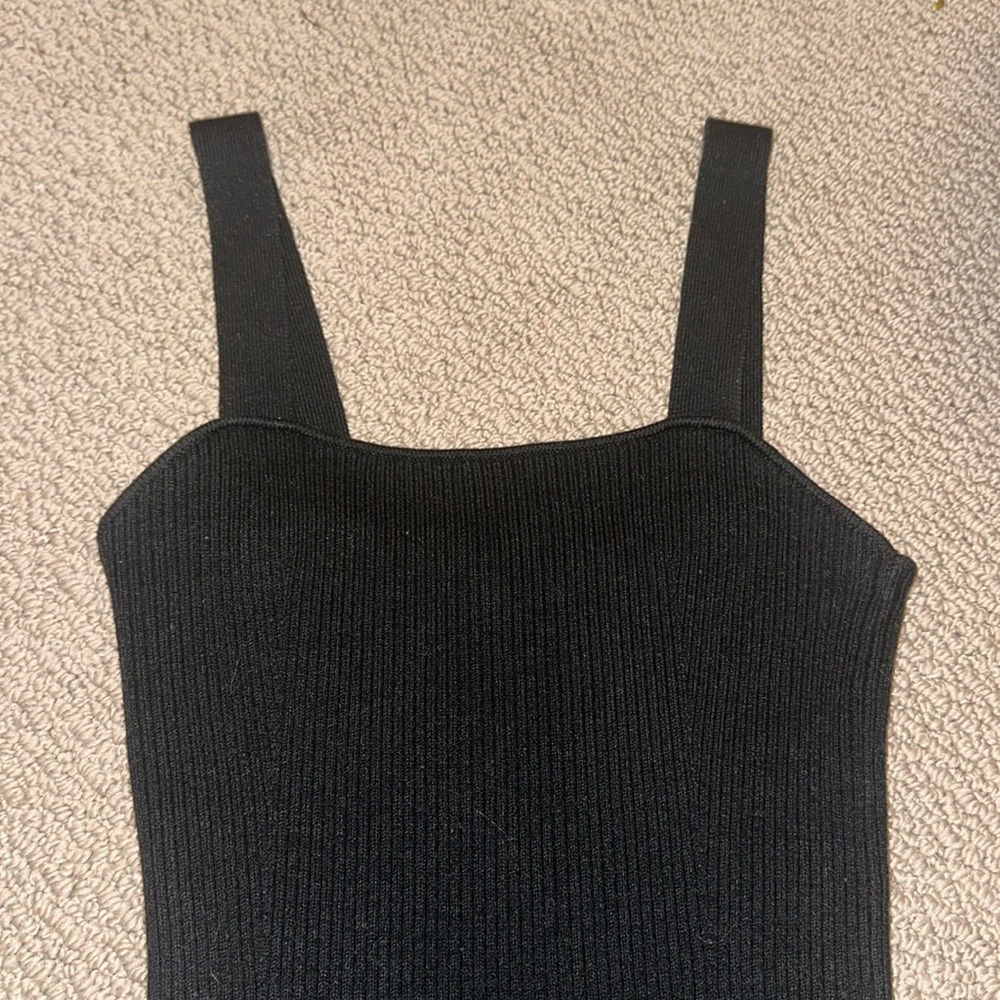 French connection ribbed mini dress